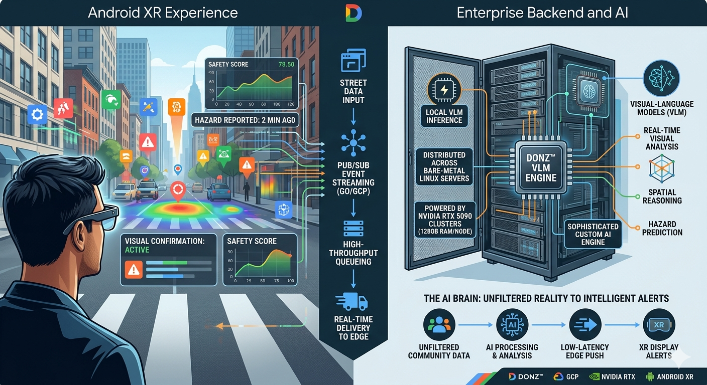DonzHit.me XR and AI Vision Infographic
